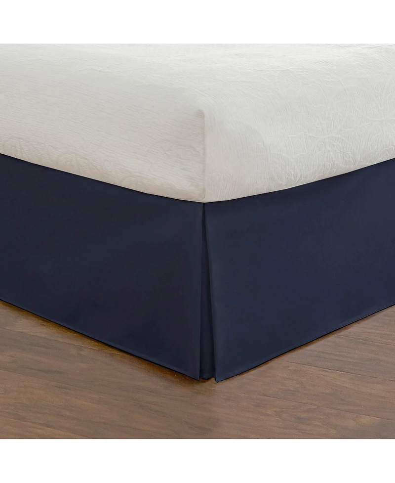 Fresh Ideas Poplin Tailored Bed Skirt, Queen