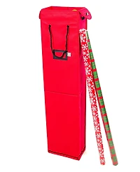 Santa's Bag Vertical Wrapping Paper Storage Container