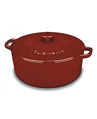 Cuisinart Chefs Classic Enameled Cast Iron 7-Qt. Round Covered Casserole