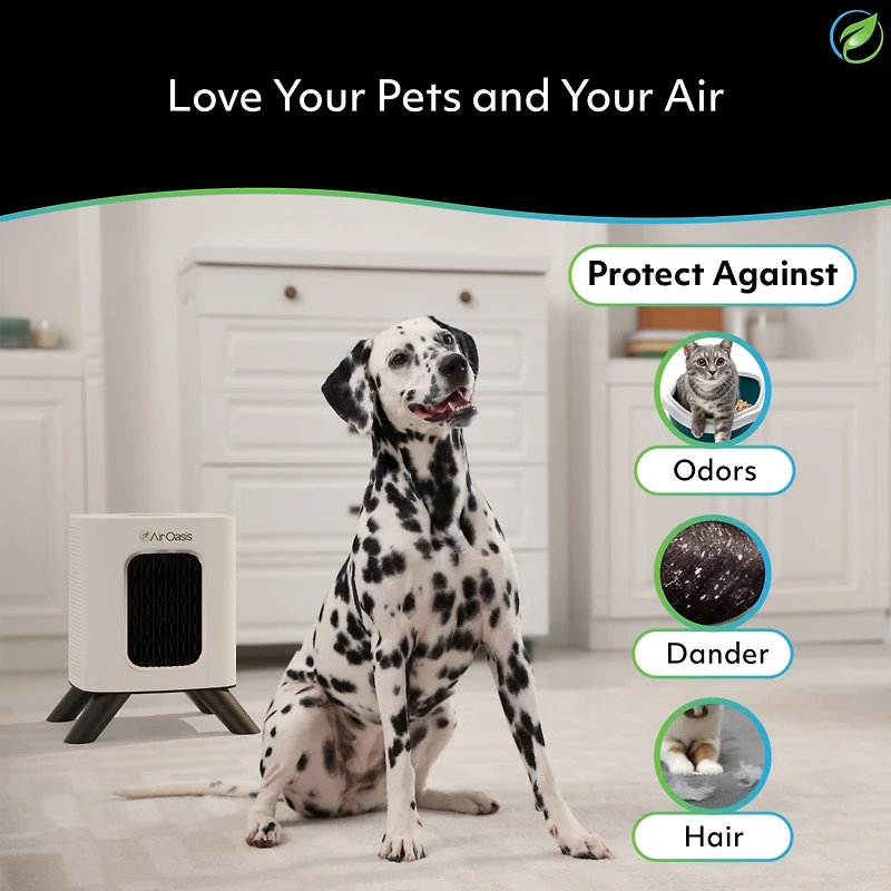 Air Oasis iAdaptAir 2.0 Small – 1,325 Sq Ft Coverage, 5-in-1 Purification, With 177 Cfm