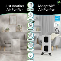 Air Oasis iAdaptAir 2.0 Medium – 2,650 Sq Ft Coverage, 5-in-1 Purification, With 353 Cfm
