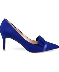 Journee Collection Women's Marek Ruffle Detail Dress Pumps