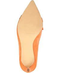 Journee Collection Women's Marek Ruffle Detail Dress Pumps