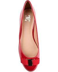 Journee Collection Women's Kim Bow Ballet Flats