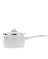 Golden Rabbit Swirl Enamelware Collection 5 Cup Sauce Pan