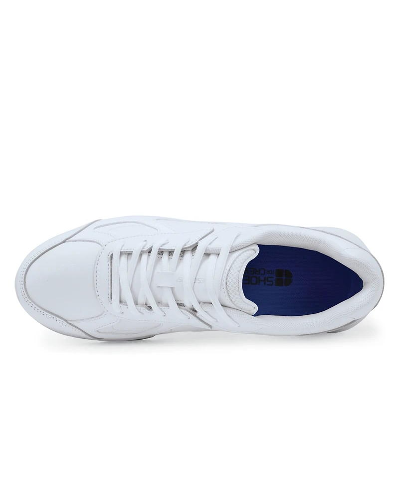 Shoes for Crews Men's Galley Ii Slip Resistant Work Shoes, Water Resistant, White, 8.5