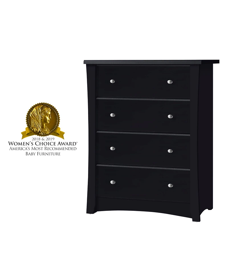 Storkcraft Crescent 4 Drawer Chest