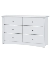 Storkcraft Crescent 6 Drawer Double Dresser