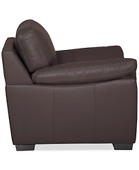 Lothan 41" Leather Chair, Created for Macy's