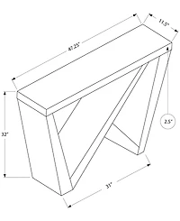 Monarch Specialties Console Table