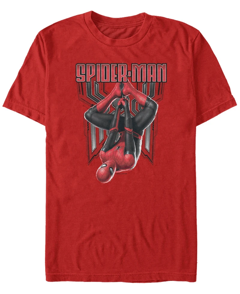 Marvel Men's Spider-Man Far From Home Hanging Around Short Sleeve T-Shirt