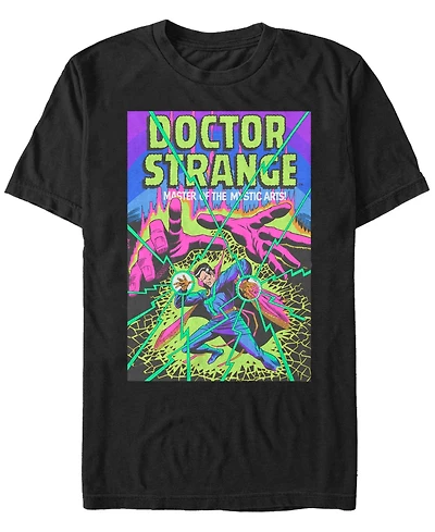 Marvel Men's Comic Collection Vintage Doctor Strange Poster Short Sleeve T-Shirt