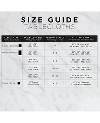 Design Imports Paisley Print Outdoor Tablecloth 60" x 120"