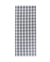 Design Imports Checkers Table Runner 14" x 72"