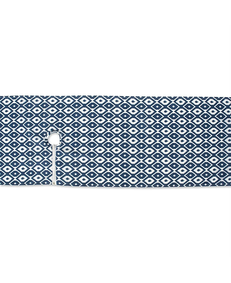 Design Imports Outdoor Table Runner with Zipper 14" x 108"