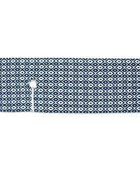 Design Imports Outdoor Table Runner with Zipper 14" x 108"