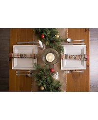 Design Imports Burlap Table Runner 14" x 72"