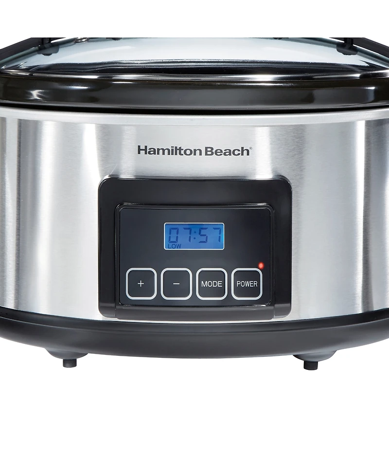 Hamilton Beach Programmable Stay or Go 6 Qt. Slow Cooker - 33561