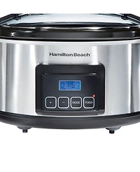 Hamilton Beach Programmable Stay or Go 6 Qt. Slow Cooker - 33561