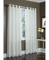 Thermavoile Rhapsody Lined European Voile Grommet Panel