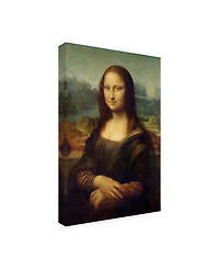 Leonardo Da Vinci Mona Lisa Da Vinci Canvas Art - 15.5" x 21"