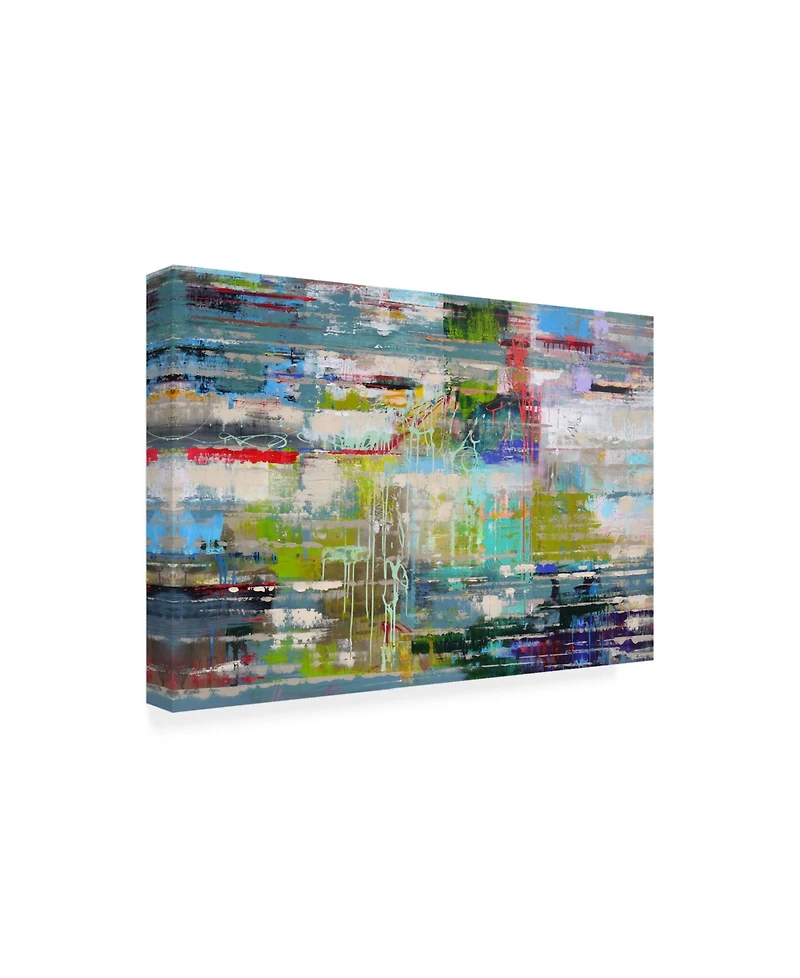 Ingeborg Herckenrat Thoughts Abstract Canvas Art - 27" x 33.5"