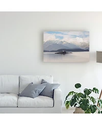 Monte Nagler Eldred Rock Lighthouse Alaska Canvas Art - 37" x 49"