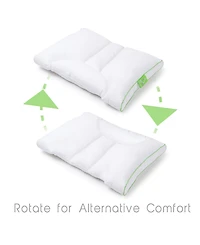 Rio Home Fashions Sleep Yoga Dual Sleep Neck Pillow