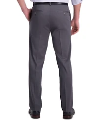 Haggar Men's Iron Free Premium Khaki Straight-Fit Flat-Front Pant