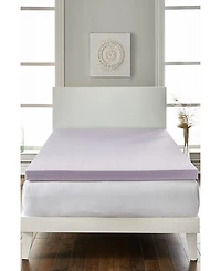 Rio Home Fashions Loftworks 2" Lavender Infused Deep Sleep Therapy Extra Soft Mattress Foam Topper