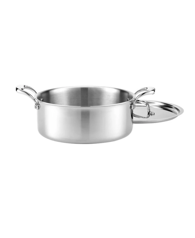 Heritage Steel 6-Quart Rondeau With Lid