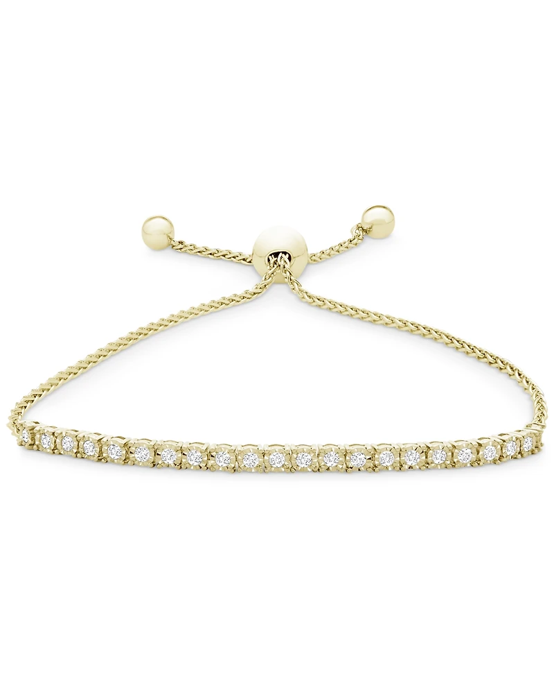Diamond Bolo Bracelet (1 ct. t.w.) in Rose Gold