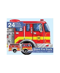 Melissa and Doug Giant Fire Truck Floor 24 pc