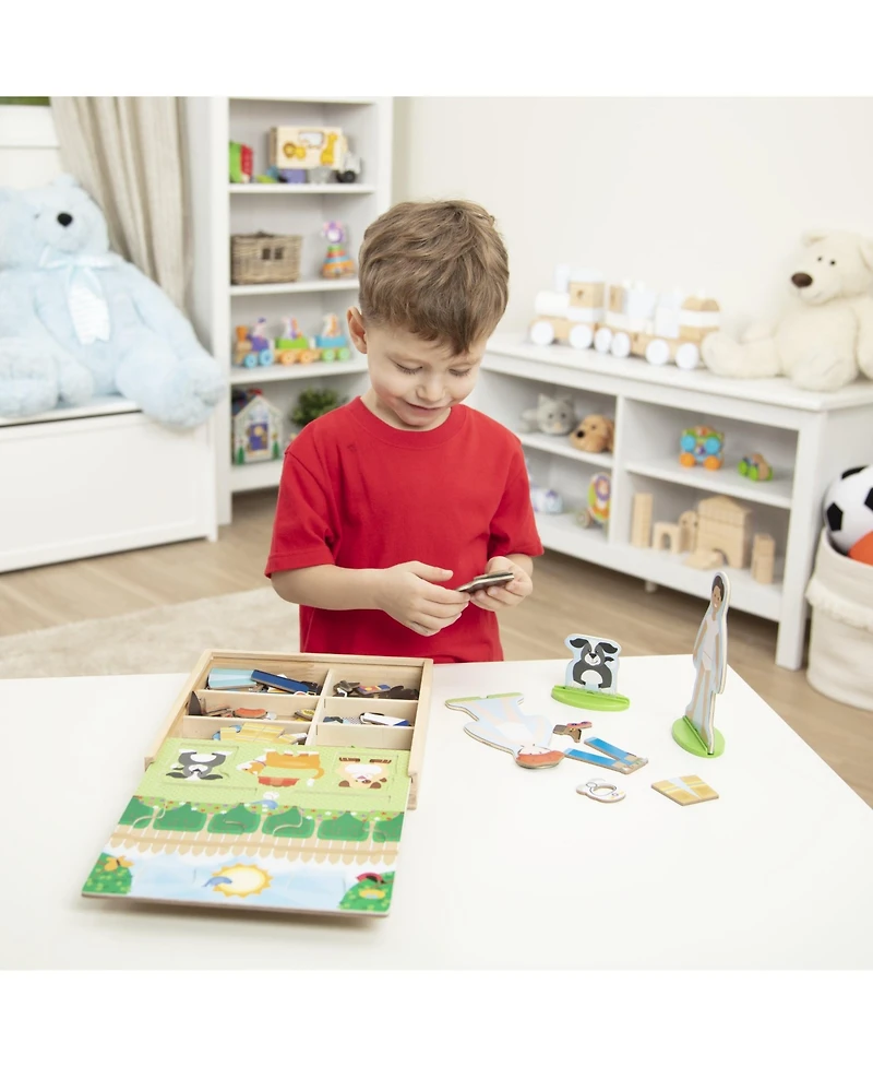 Melissa and Doug Occupations Magnetic Pretend Play Set