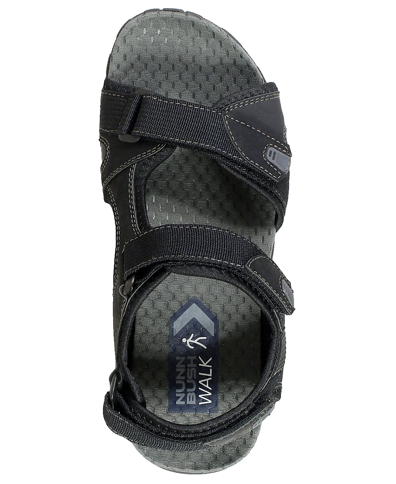 Nunn Bush Men's Rio Bravo Three-Strap River Sandals