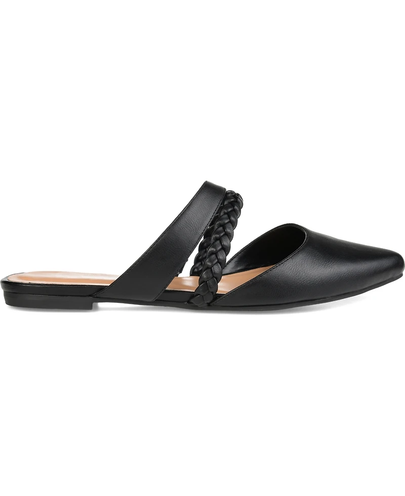 Journee Collection Women's Olivea Braided Slides