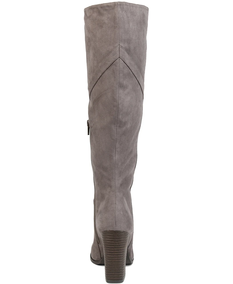 Journee Collection Women's Kyllie Extra Wide Calf Boots