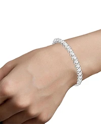 Diamond Tennis Bracelet in Sterling Silver (1/2 ct. t.w.)