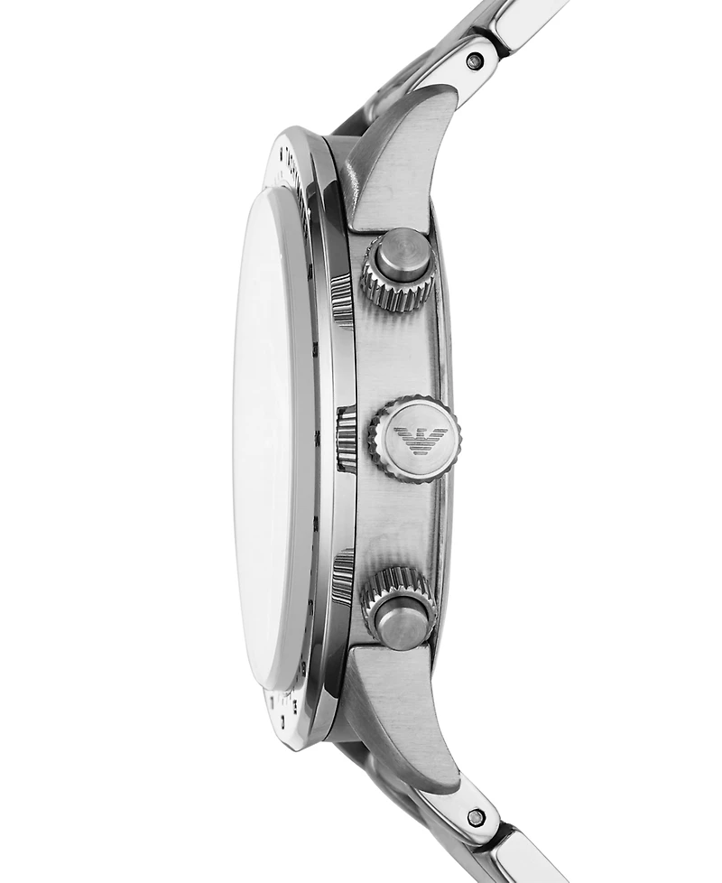 Emporio Armani Men's Chronograph Stainless Steel Bracelet Watch 43mm