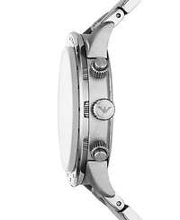 Emporio Armani Men's Chronograph Stainless Steel Bracelet Watch 43mm