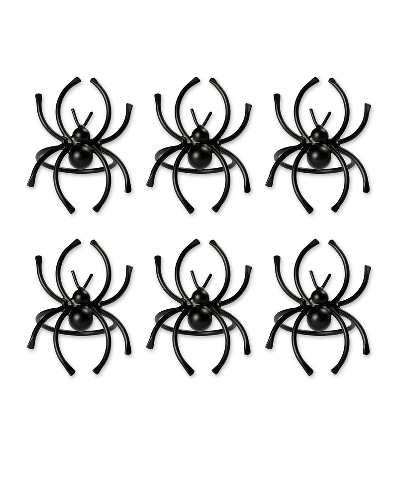 Design Imports Spider Napkin Ring Set