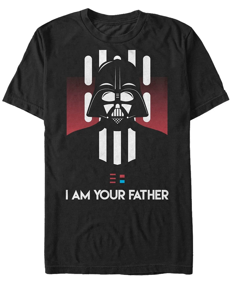 Star Wars Men's Classic Darth Vader I Am Your Father Short Sleeve T-Shirt