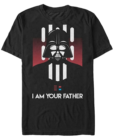 Star Wars Men's Classic Darth Vader I Am Your Father Short Sleeve T-Shirt