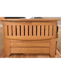 Phoenix Futon in Butternut Finish