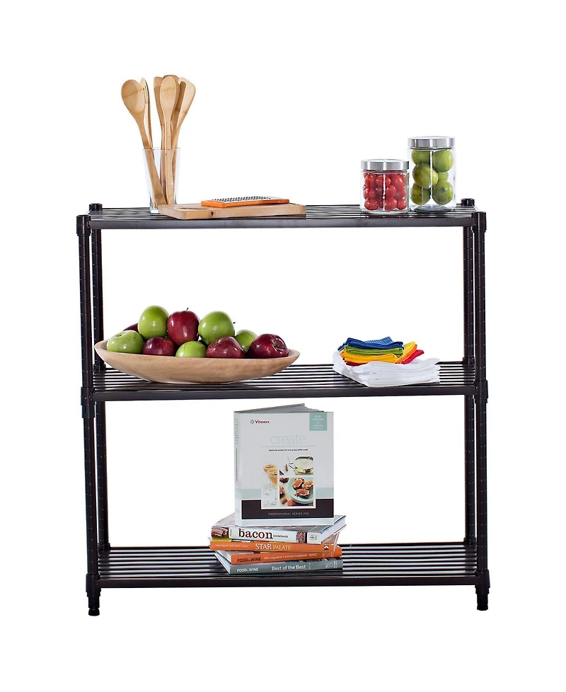 Trinity 3-Tier Slat Shelving Rack