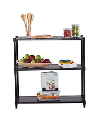 Trinity 3-Tier Slat Shelving Rack