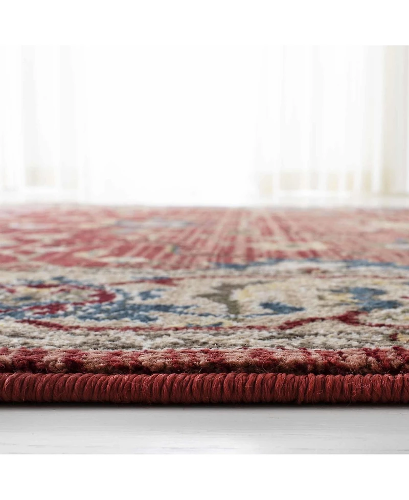 Lauren Ralph Lauren Ines LRL1293C Red and Beige 8' X 10' Area Rug
