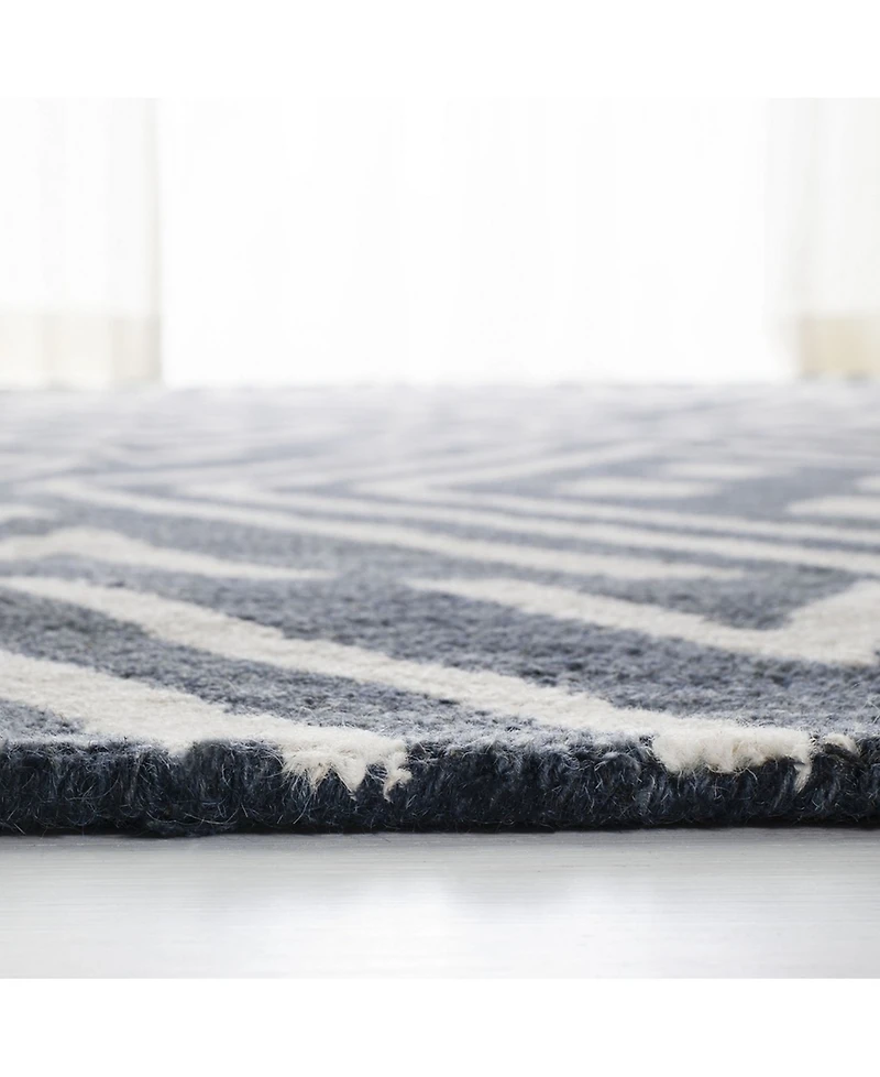 Lauren Ralph Lauren Imani Geometric LRL6609N Slate 8' X 10' Area Rug