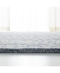 Lauren Ralph Lauren Theresa LRL6650A Ivory and Blue 9' X 12' Area Rug