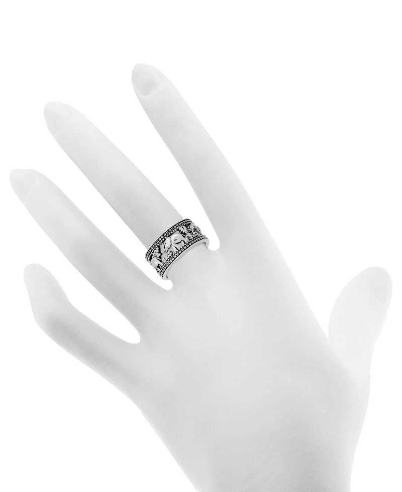 And Now This Elephant Band Ring
